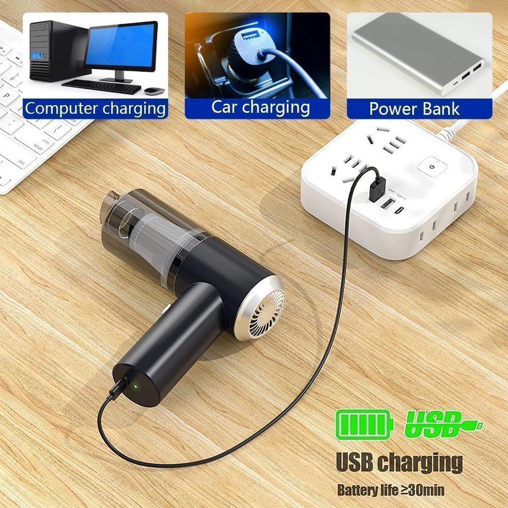 Mini Portable  3-in-1 Vaccum Cleaner